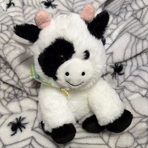 Cute Black and White Cow Plush Toy WITH SOUND